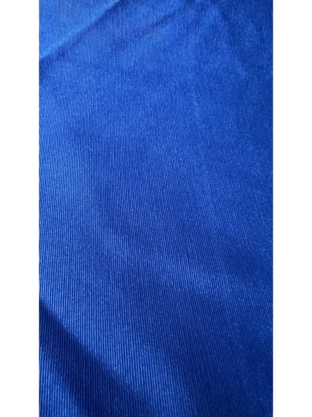 2+ Yards Blue Ribbed Textile Fabric - Picture 2 of 2